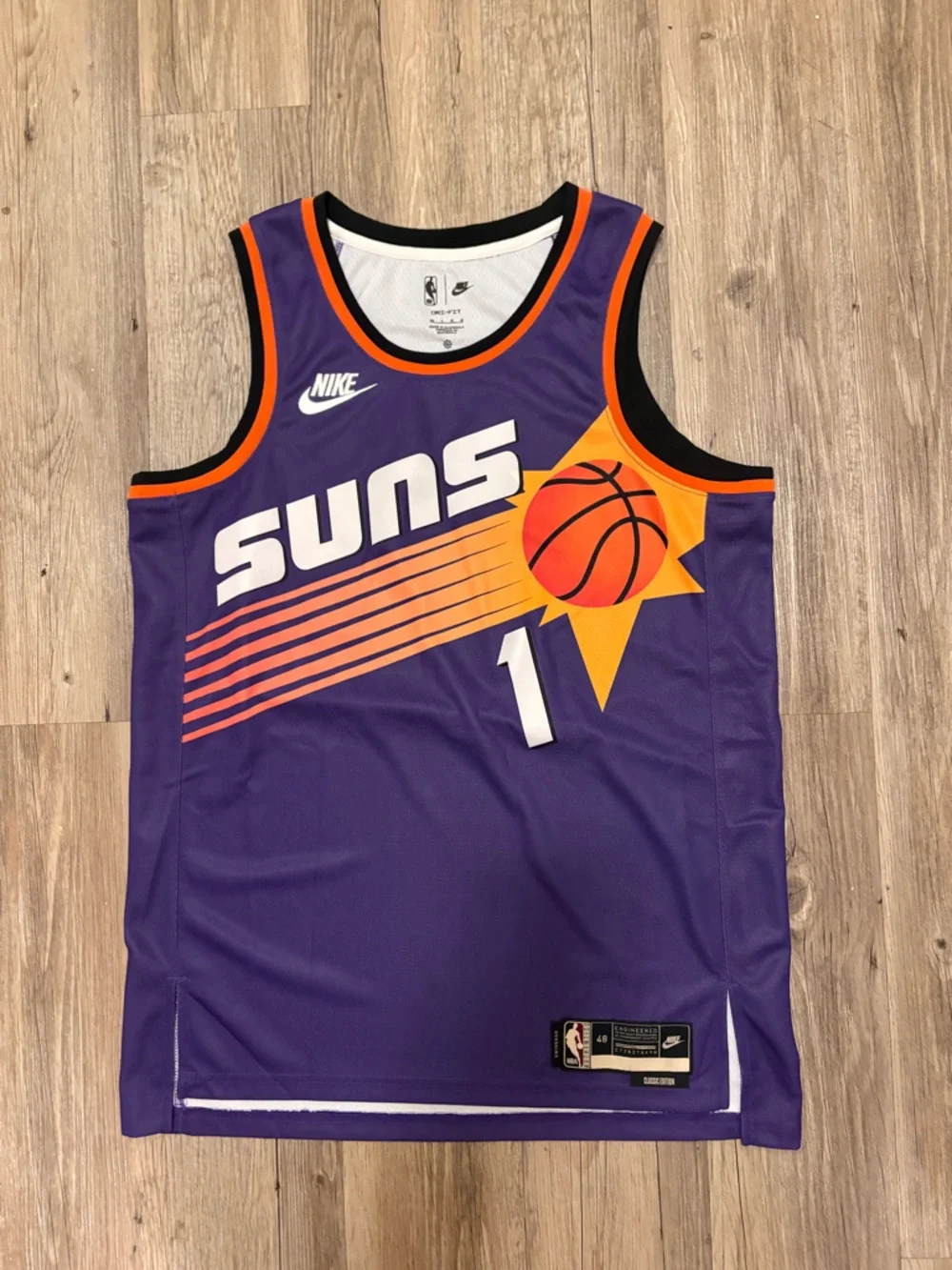 Phoenix Suns Devin Booker Classic Edition Nike Basketball Jersey